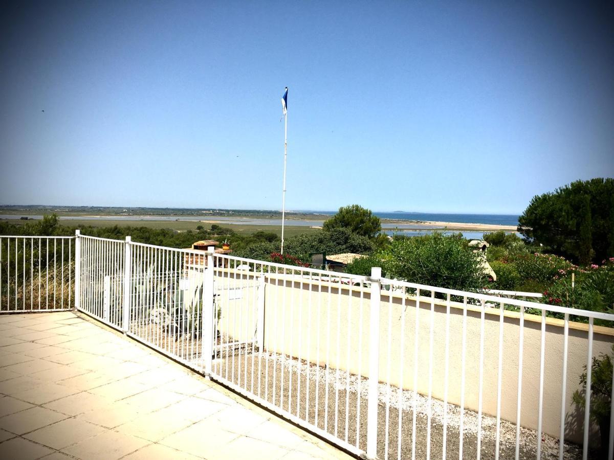 De La Clape A La Mer Mon Petit Pavillon Labellise - F2- Piscine Commune - Wifi Gratuit- Parking Prive - Arrivee Autonome - 800 M Plage - Grande Terrasse Abritee Vent - Saint-Pierre-la-Mer  Екстер'єр фото